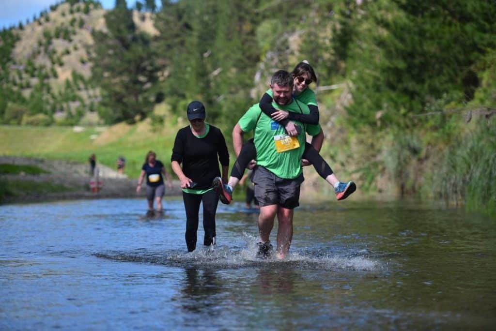 Cole Murray Cape Kidnappers Trail Run river crossing